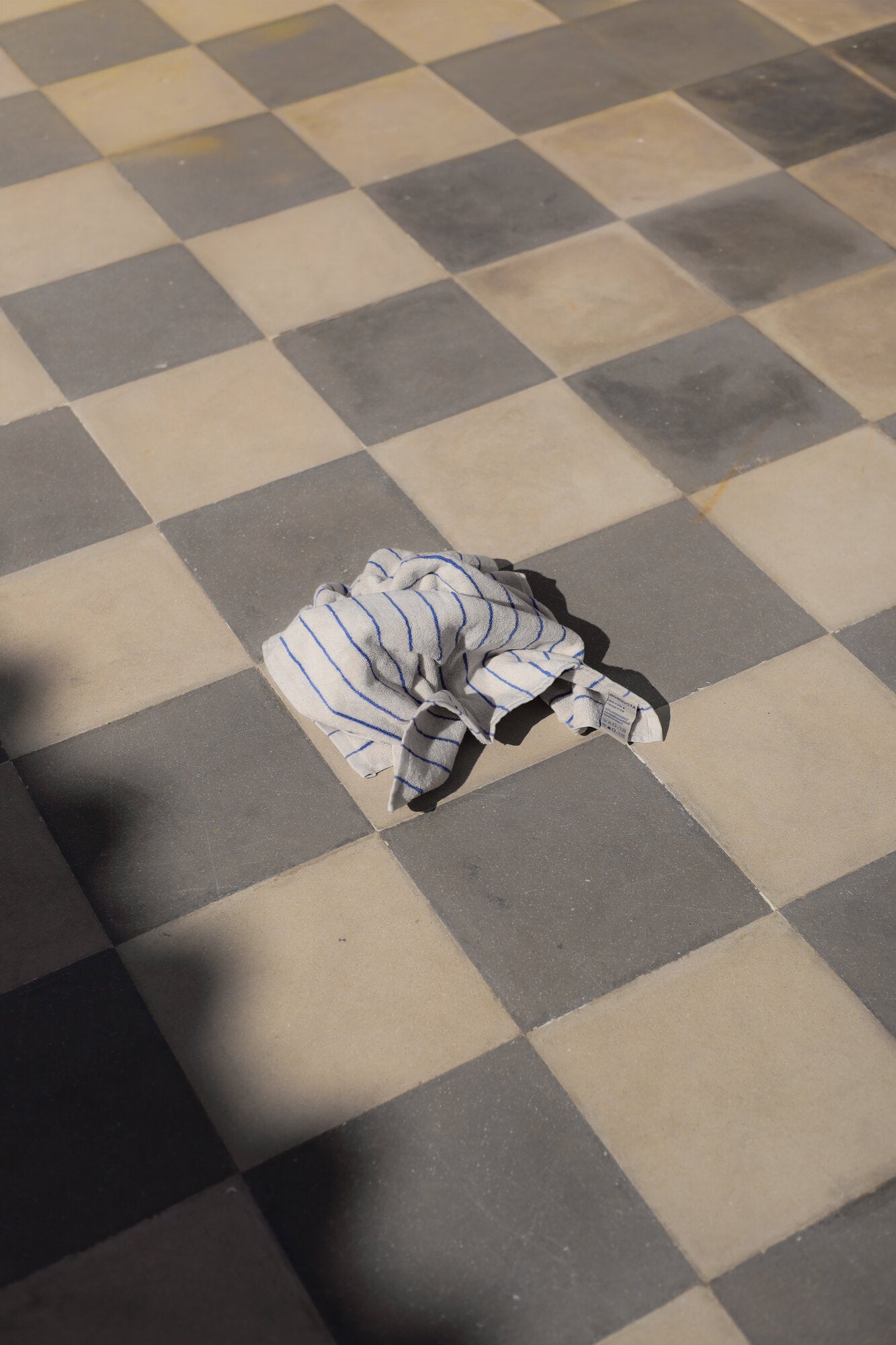 Naram håndklæde - moonbeam & ultramarine